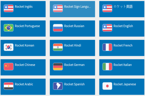 Rocket Languages ، بهترین اپلیکیشن یادگیری زبان در کل